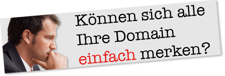 domains an die man sich gut erinnern kann